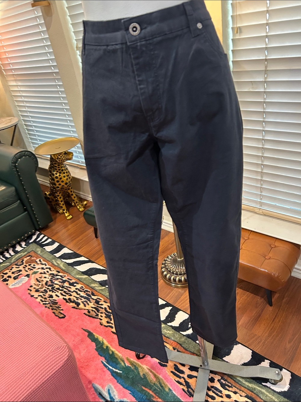 GAS Classic Men's Navy Chinos - Unbranded